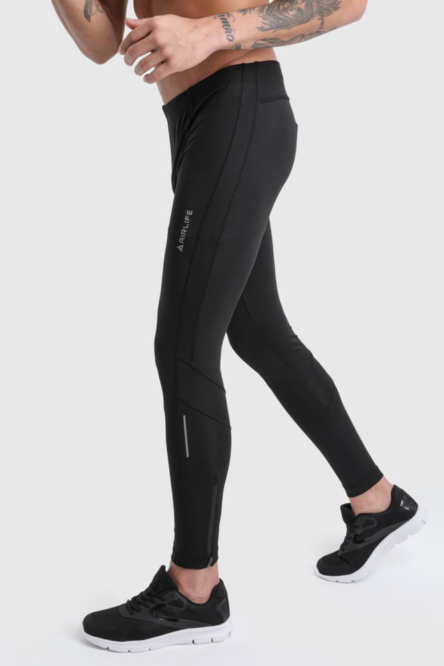 22012 - Black - Men's Sport Leggings
